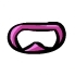 Pink Superhero Mask