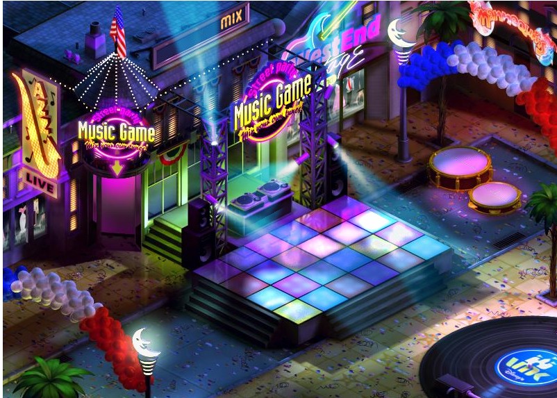 Street Party Music Game Lobby