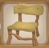 Seashore Brown Rustic Chair with Butternut Tan Trim.png