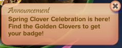 Announcement