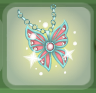 Waterfall Blue Sparkly Wings Necklace.png