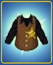 Cowboy Shirt with Vest Black