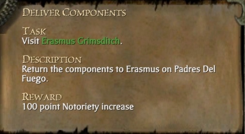 DELIVER COMPONENTS