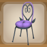 Misty Purple Garden Hearts Chair.png