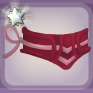 Crimson Red Chrysanthemum Belt.png