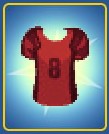Football Player Shirt Red