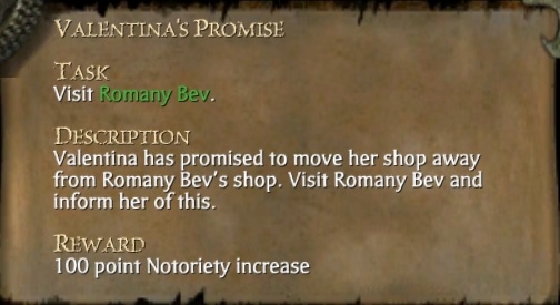 VALENTINA'S PROMISE
