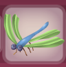 Marina Blue Dragonfly Sculpture with Green Trim.png