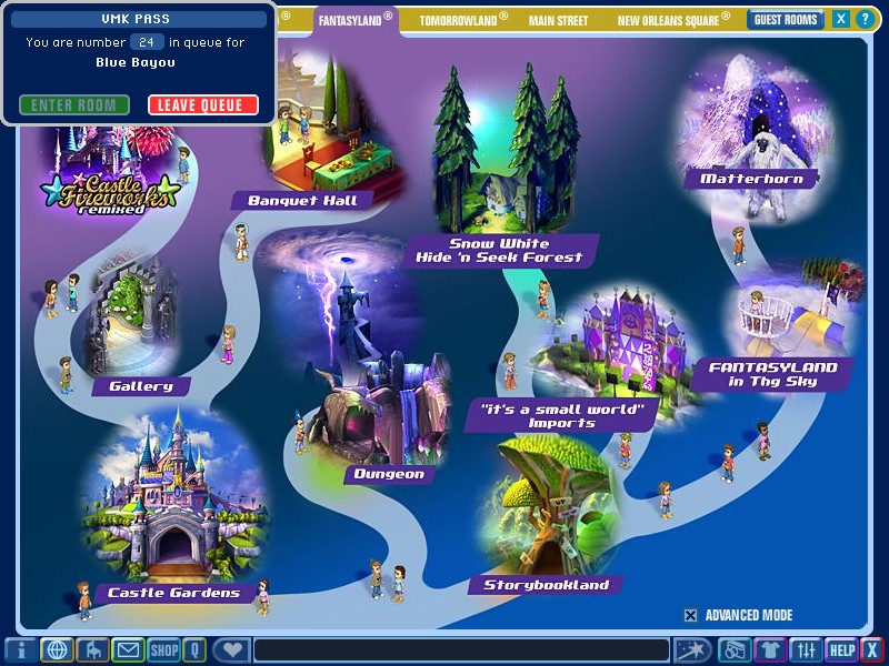 Fantasyland post 8 January, pre 3 April