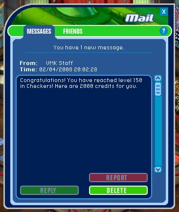Winning your one hundred fiftieth level
