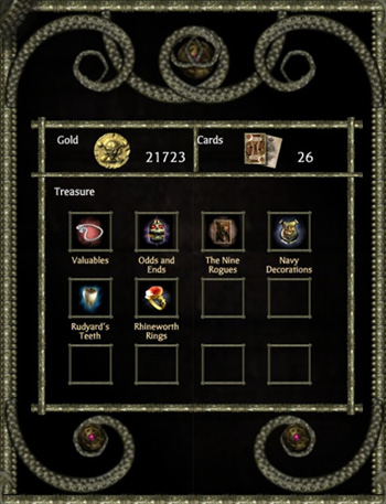 Treasure Menu