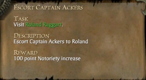 ESCORT CAPTAIN ACKERS