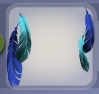 Peacock Blue Feather Earrings.png