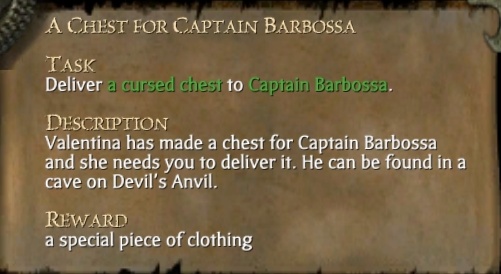 A CHEST FOR CAPTAIN BARBOSSA