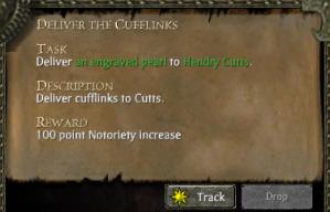 Deliver The Cufflinks