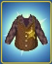 Cowboy Shirt with Vest Brown