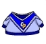 Blue Cheerleading Sweater