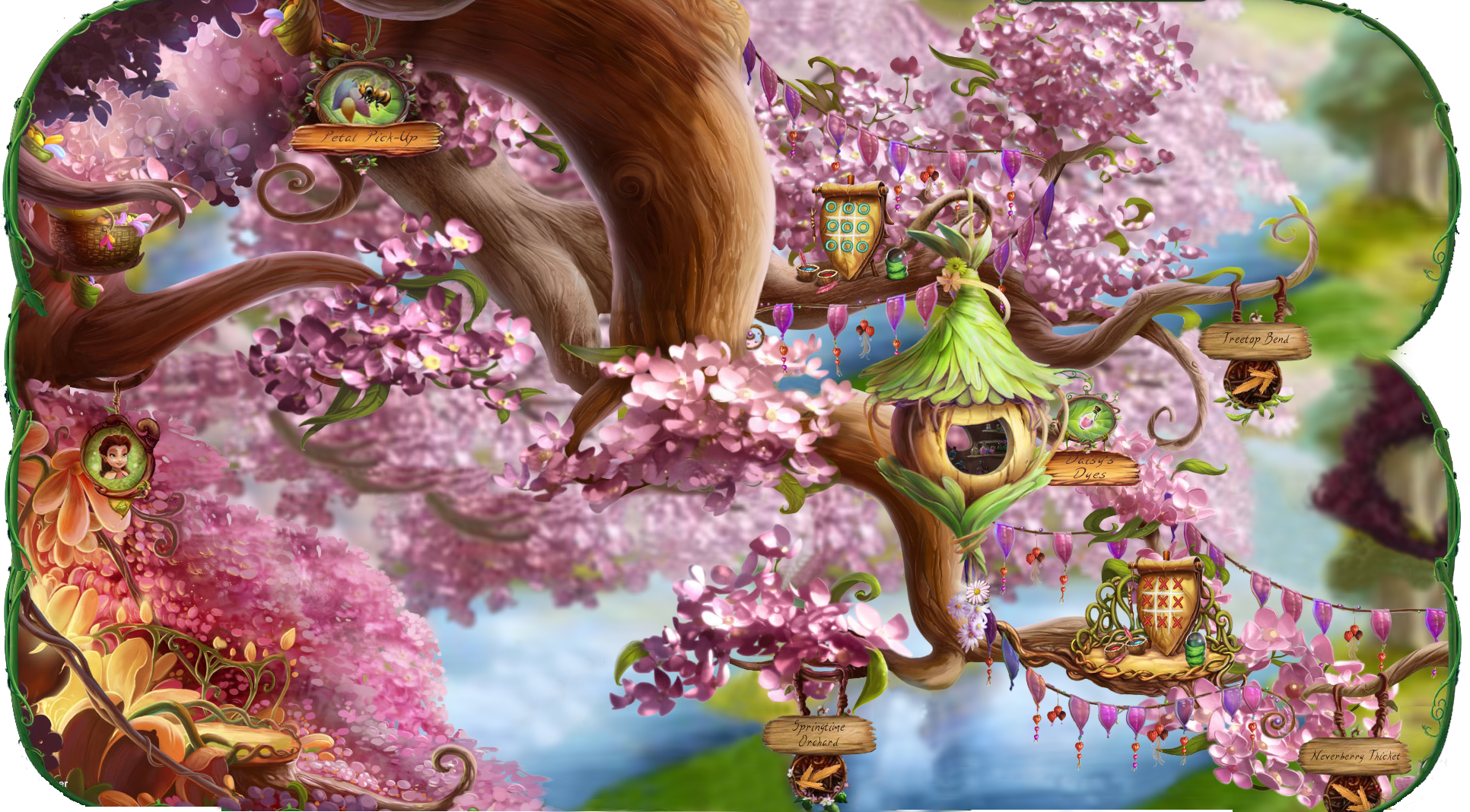 Camp Pixie Dust Cherryblossom Heights Decor.png