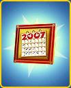 New Year 2007 Pin