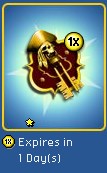 Gold Treasure Key Single Use