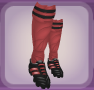 Pale Rose Red Super Sports Foot Gear.png