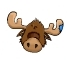 Moose Mascot Costume