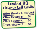 There is a different amount of laff limits in each DA office