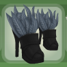Raven Black Raven Heels with Slate Gray Trim.png