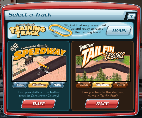 Select A Track