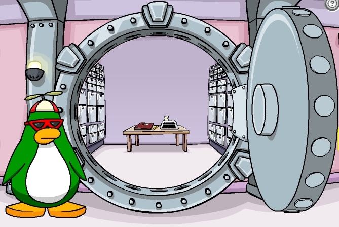 Gift Shop Coin Vault - Open