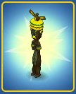 Tangaroa-Ru Tiki Idol Yellow