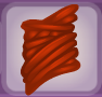 Persimmon Orange Meadow Grass Wrist Wrap.png