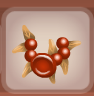 Persimmon Orange Bottle Cap Bracelet.png