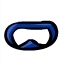 Blue Superhero Mask