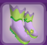 Celery Green Flower Rain Boots.png