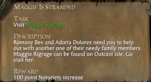 MAGGIE IS STRANDED