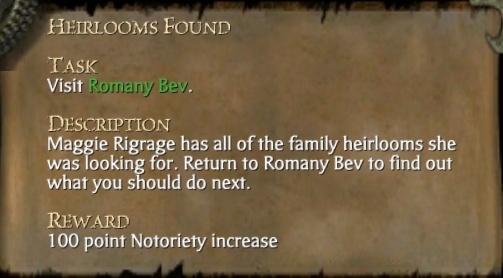 HEIRLOOMS FOUND