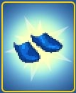 Princess Slippers Blue