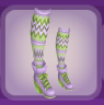Pale Purple Zany Zig-Zag Laceups.png