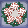 Strawberry Red Peppermint Wreath with Pine Green Trim.png