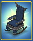Haunted Masion Rocking Chair Blue