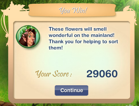 You Win! Difficulty Medium <br>(Click to Enlarge)