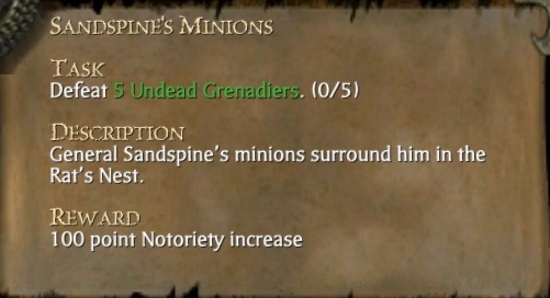 SANDSPINE'S MINIONS