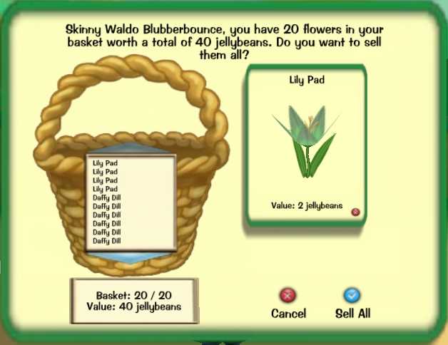 Selling Flowers (Click to Enlarge)