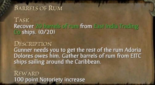 BARRELS OF RUM