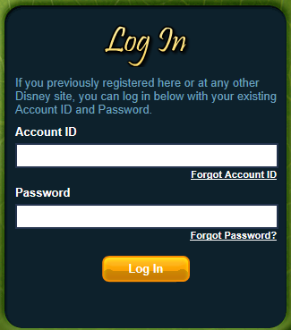 Pixie Hollow Log In