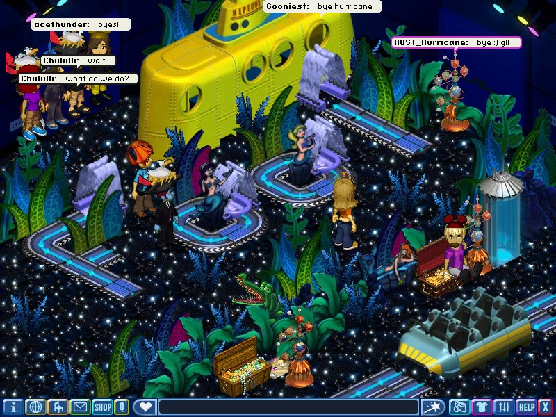 Underwater Space Teleportation
