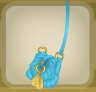 Celestial Blue Feather Fringe Purse.png
