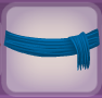 Cerulean Blue Sash Belt.png