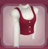 Ivory White Chrysanthemum Top.png